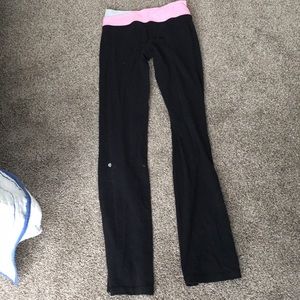 Lululemon yoga pants size 8 long